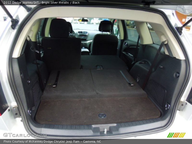 Bright Silver Metallic / Black 2012 Dodge Journey SXT