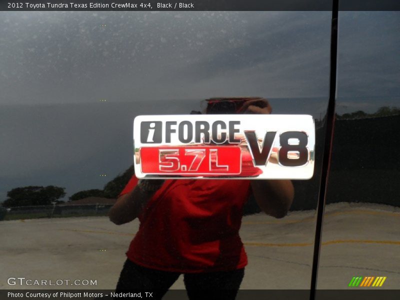 Black / Black 2012 Toyota Tundra Texas Edition CrewMax 4x4