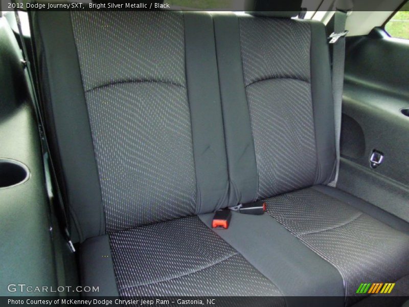 Bright Silver Metallic / Black 2012 Dodge Journey SXT