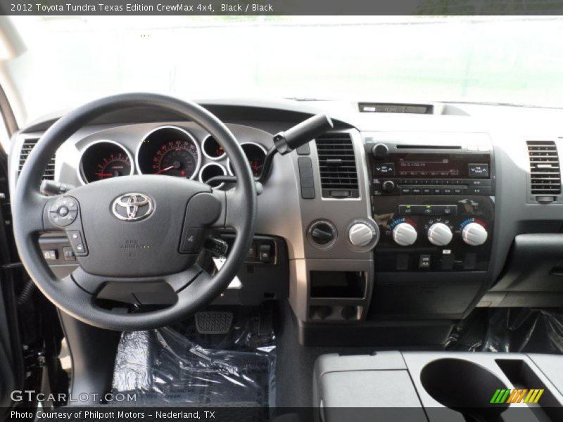Black / Black 2012 Toyota Tundra Texas Edition CrewMax 4x4