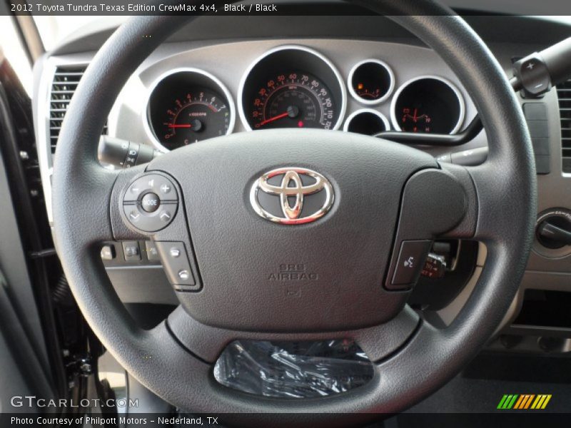 Black / Black 2012 Toyota Tundra Texas Edition CrewMax 4x4