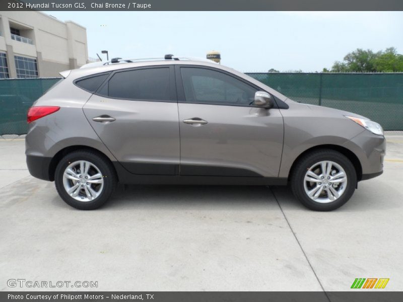 Chai Bronze / Taupe 2012 Hyundai Tucson GLS