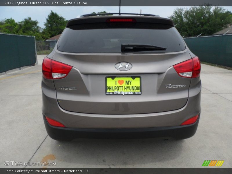 Chai Bronze / Taupe 2012 Hyundai Tucson GLS