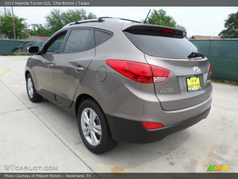 Chai Bronze / Taupe 2012 Hyundai Tucson GLS