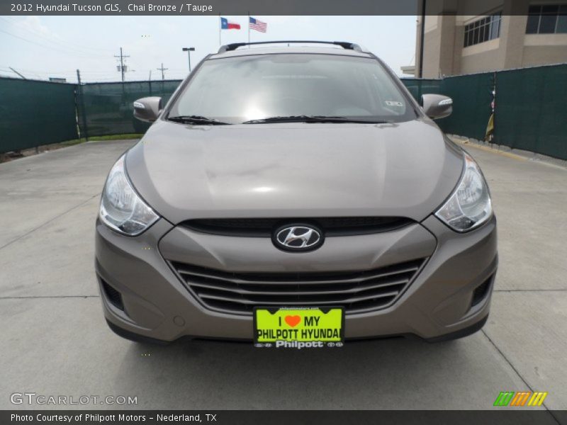 Chai Bronze / Taupe 2012 Hyundai Tucson GLS