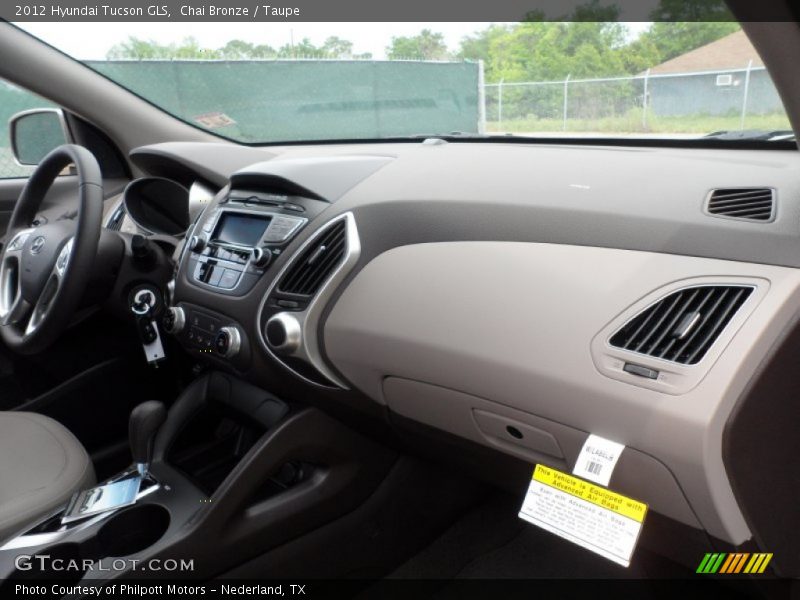 Chai Bronze / Taupe 2012 Hyundai Tucson GLS