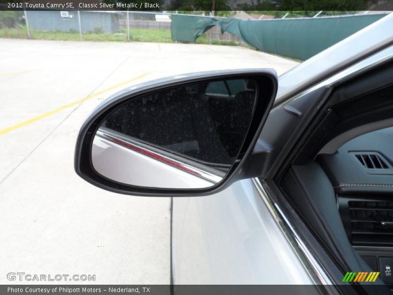 Classic Silver Metallic / Black 2012 Toyota Camry SE