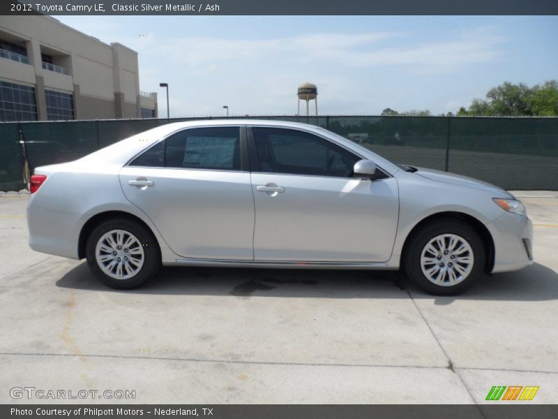 Classic Silver Metallic / Ash 2012 Toyota Camry LE