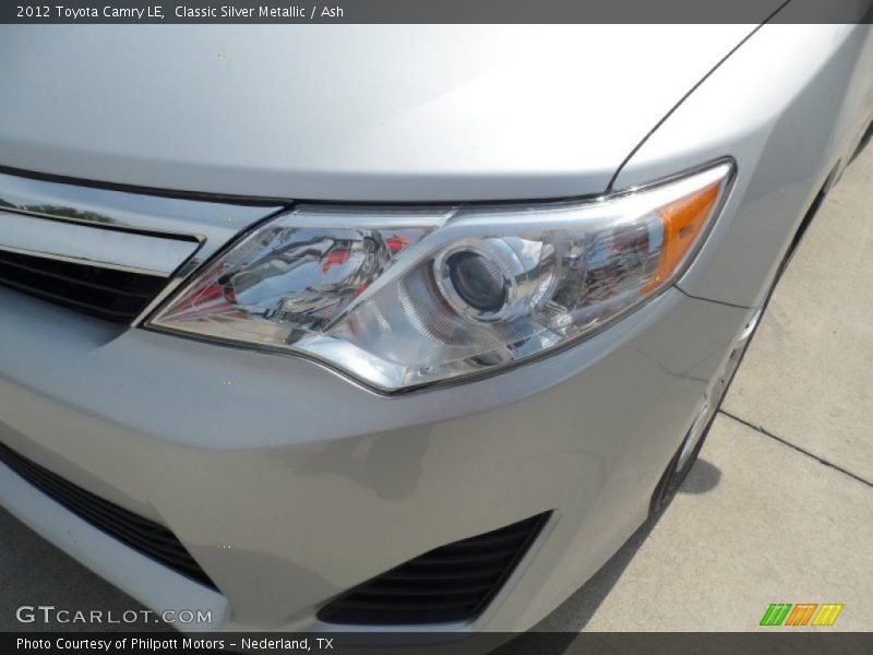 Classic Silver Metallic / Ash 2012 Toyota Camry LE