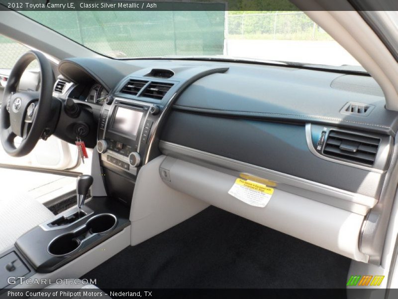 Classic Silver Metallic / Ash 2012 Toyota Camry LE