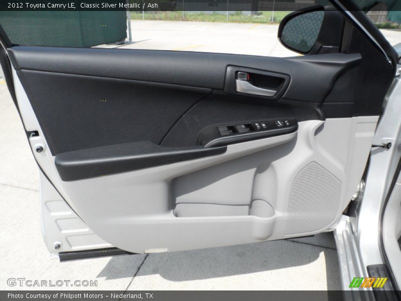 Classic Silver Metallic / Ash 2012 Toyota Camry LE