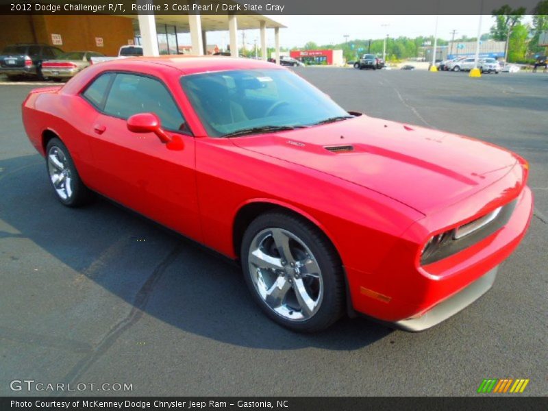 Redline 3 Coat Pearl / Dark Slate Gray 2012 Dodge Challenger R/T