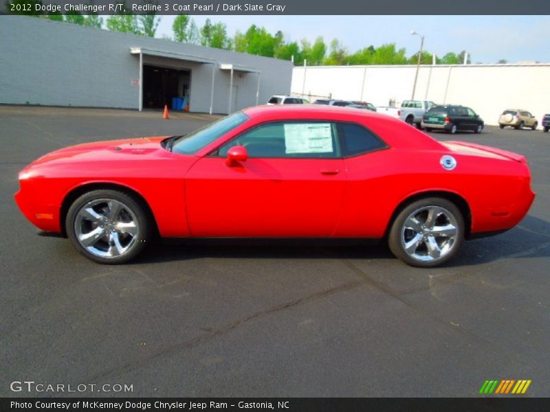 Redline 3 Coat Pearl / Dark Slate Gray 2012 Dodge Challenger R/T