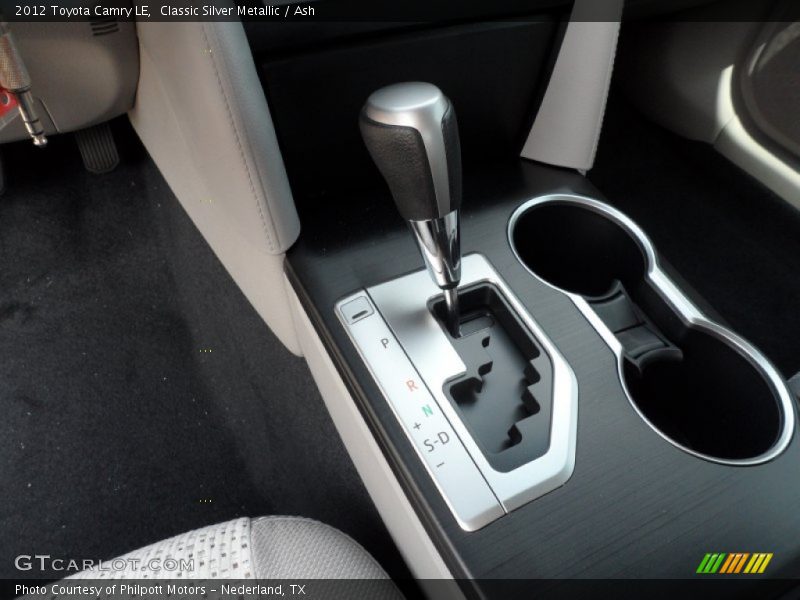 Classic Silver Metallic / Ash 2012 Toyota Camry LE