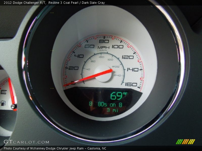 Redline 3 Coat Pearl / Dark Slate Gray 2012 Dodge Challenger R/T