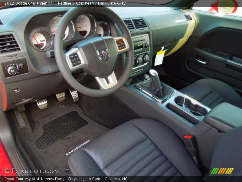 Dark Slate Gray Interior - 2012 Challenger R/T 