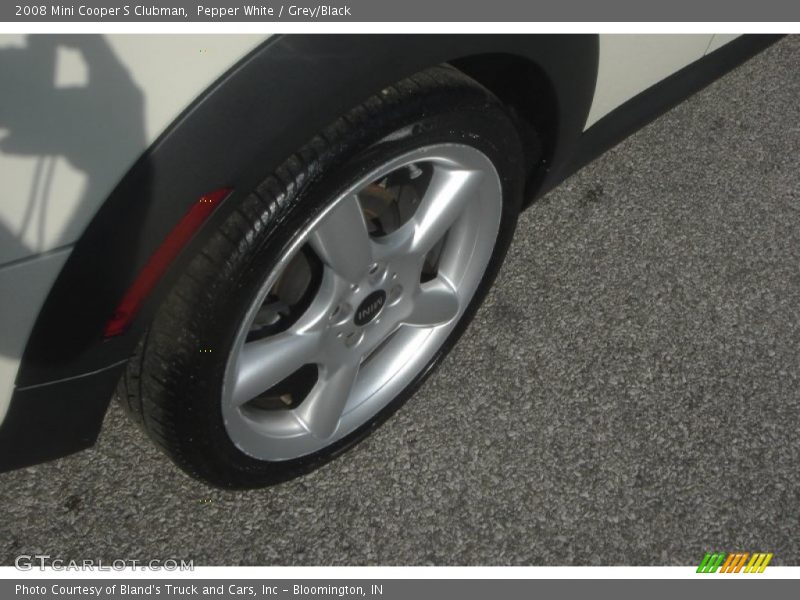 Pepper White / Grey/Black 2008 Mini Cooper S Clubman