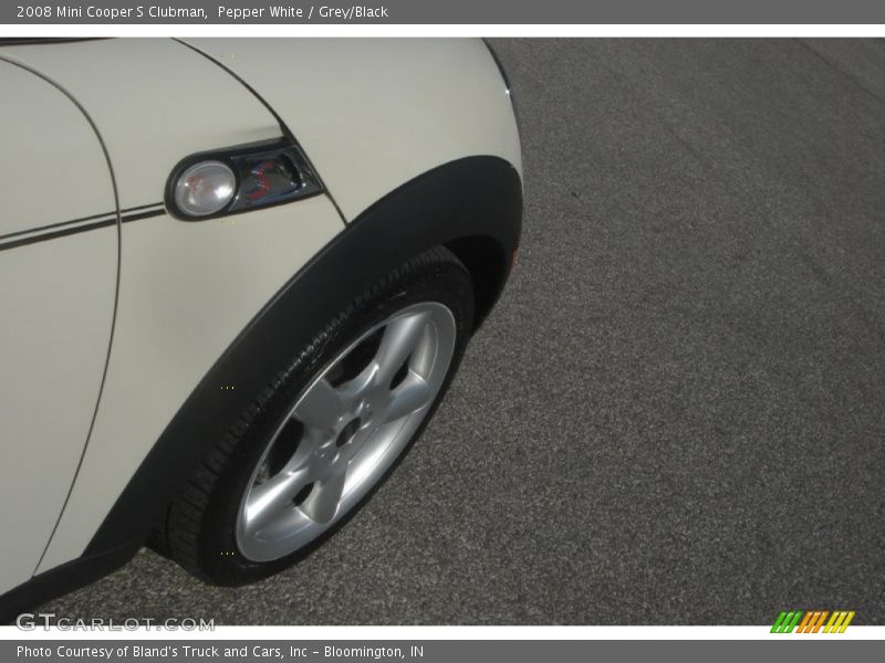 Pepper White / Grey/Black 2008 Mini Cooper S Clubman