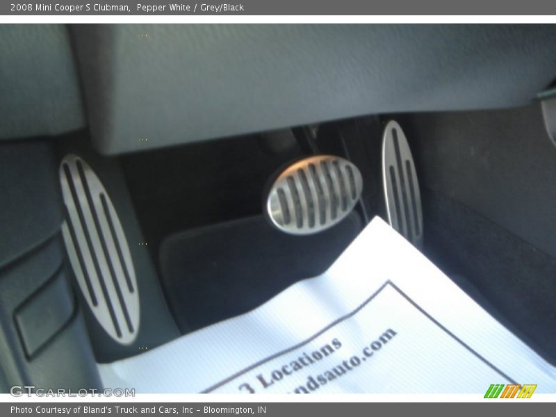 Pepper White / Grey/Black 2008 Mini Cooper S Clubman