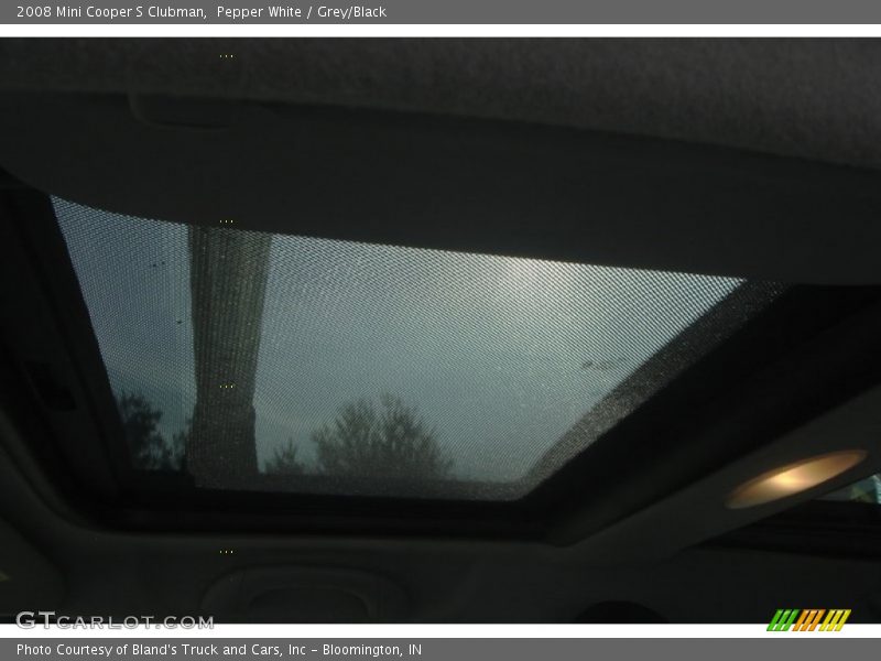 Pepper White / Grey/Black 2008 Mini Cooper S Clubman