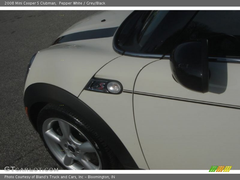 Pepper White / Grey/Black 2008 Mini Cooper S Clubman