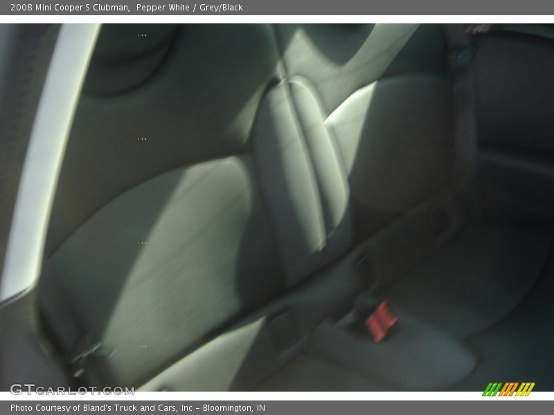 Pepper White / Grey/Black 2008 Mini Cooper S Clubman