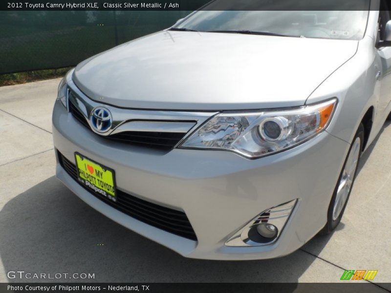 Classic Silver Metallic / Ash 2012 Toyota Camry Hybrid XLE