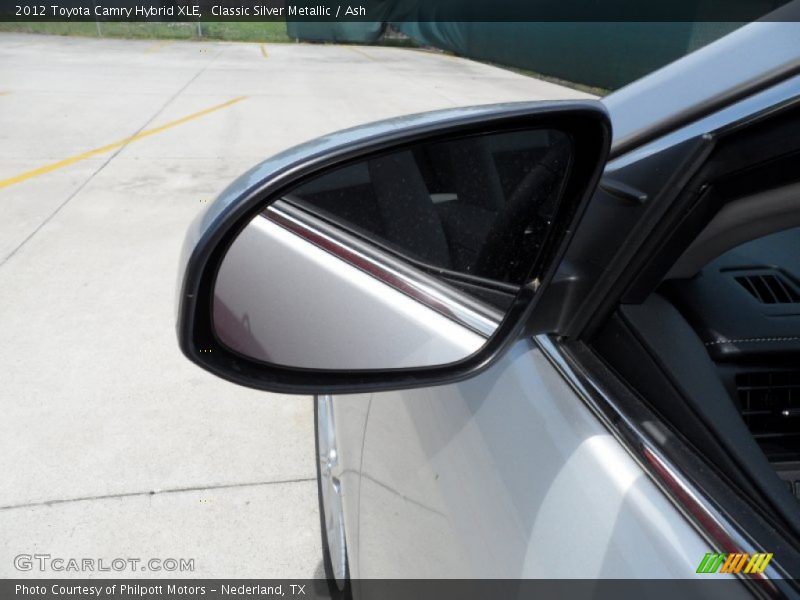 Classic Silver Metallic / Ash 2012 Toyota Camry Hybrid XLE