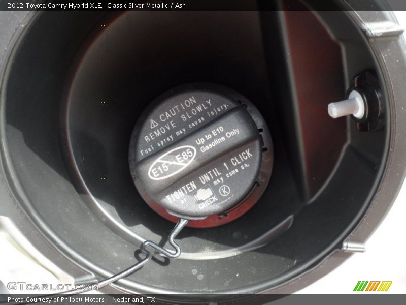 Classic Silver Metallic / Ash 2012 Toyota Camry Hybrid XLE