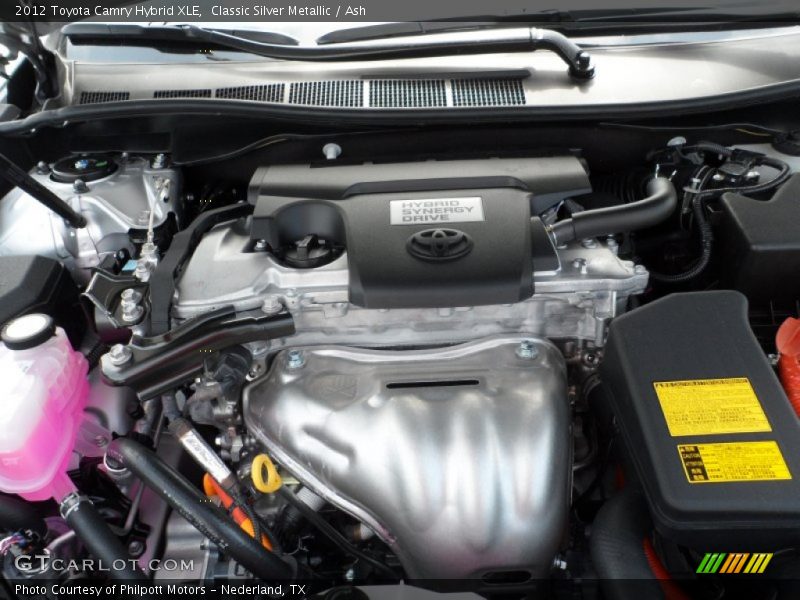 Classic Silver Metallic / Ash 2012 Toyota Camry Hybrid XLE