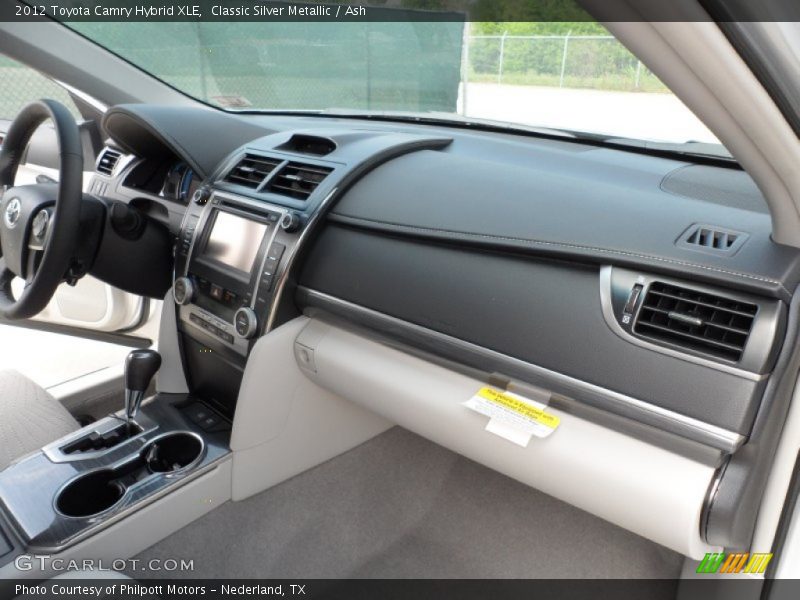 Classic Silver Metallic / Ash 2012 Toyota Camry Hybrid XLE
