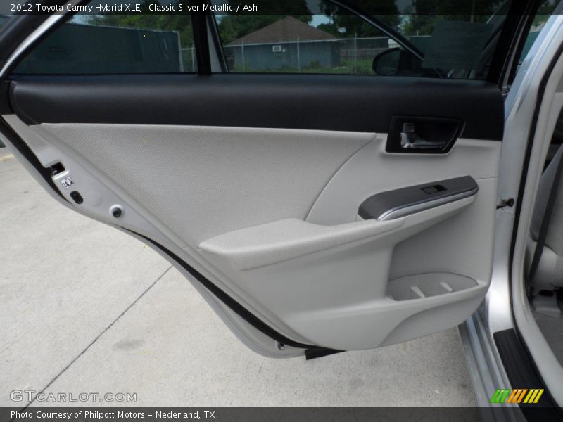 Classic Silver Metallic / Ash 2012 Toyota Camry Hybrid XLE