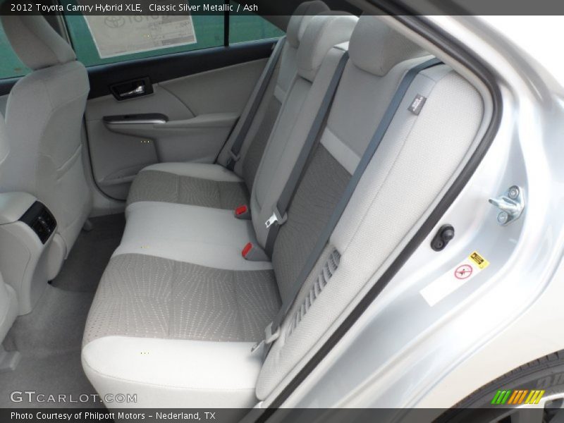 Classic Silver Metallic / Ash 2012 Toyota Camry Hybrid XLE