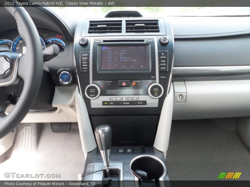 Classic Silver Metallic / Ash 2012 Toyota Camry Hybrid XLE