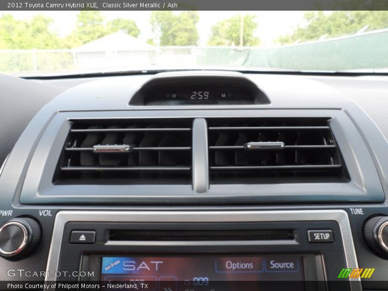 Classic Silver Metallic / Ash 2012 Toyota Camry Hybrid XLE