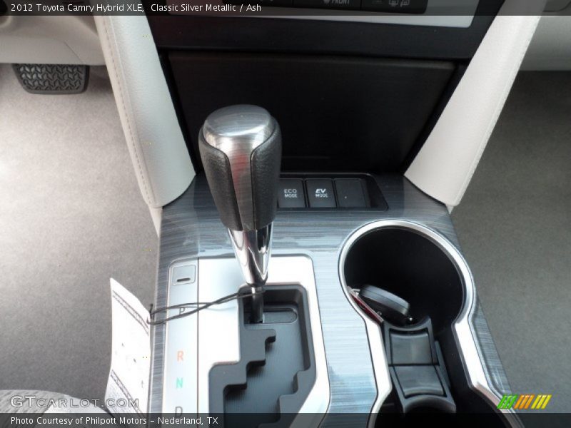 Classic Silver Metallic / Ash 2012 Toyota Camry Hybrid XLE