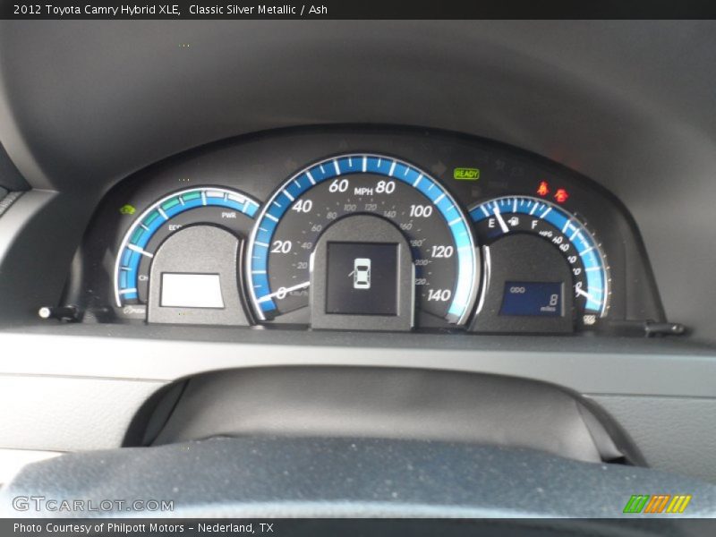 Classic Silver Metallic / Ash 2012 Toyota Camry Hybrid XLE