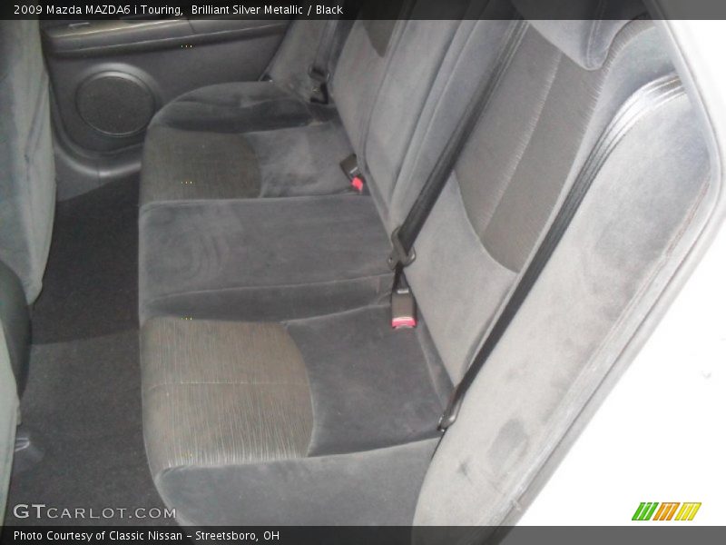 Brilliant Silver Metallic / Black 2009 Mazda MAZDA6 i Touring