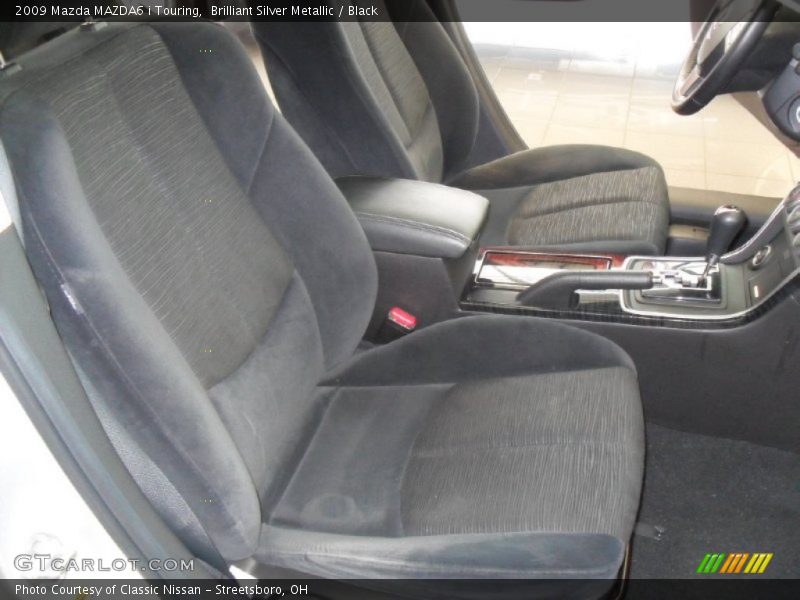 Brilliant Silver Metallic / Black 2009 Mazda MAZDA6 i Touring
