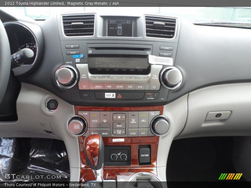 Magnetic Gray Metallic / Ash 2012 Toyota Highlander Limited