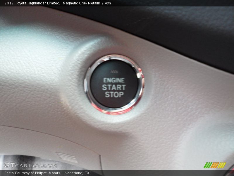 Magnetic Gray Metallic / Ash 2012 Toyota Highlander Limited