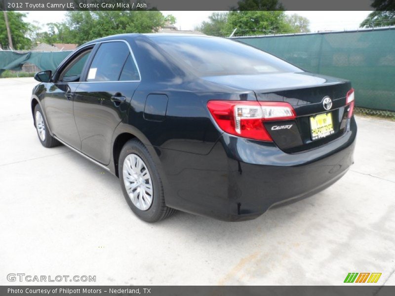 Cosmic Gray Mica / Ash 2012 Toyota Camry LE