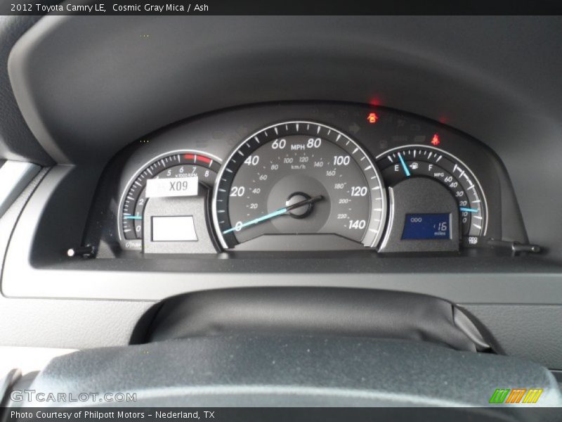 Cosmic Gray Mica / Ash 2012 Toyota Camry LE