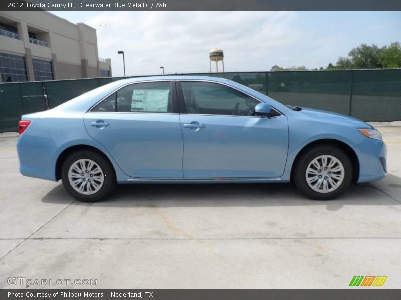  2012 Camry LE Clearwater Blue Metallic