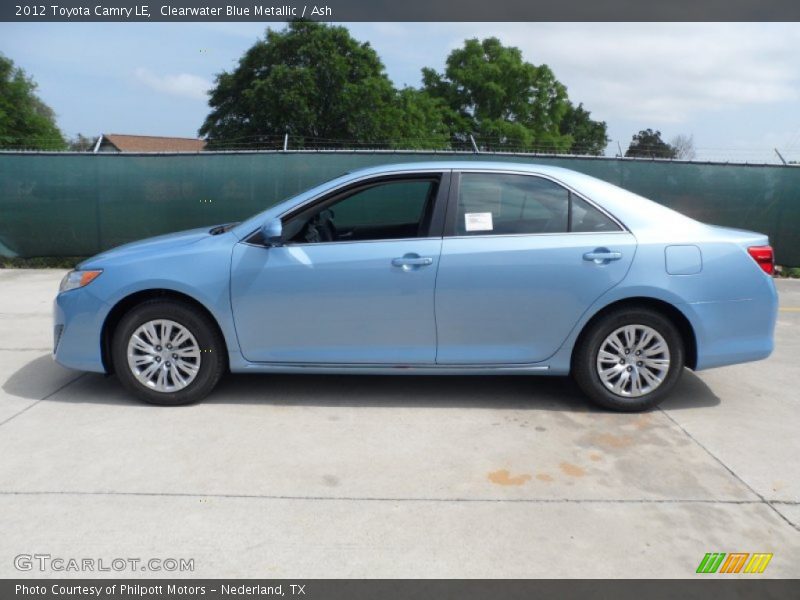  2012 Camry LE Clearwater Blue Metallic