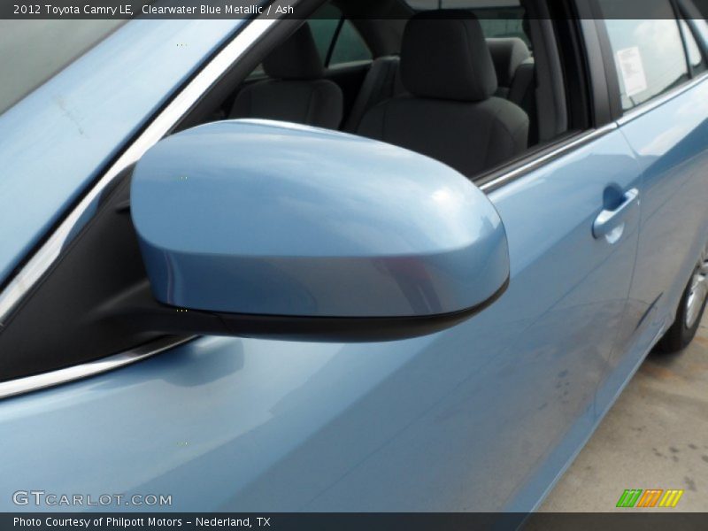 Clearwater Blue Metallic / Ash 2012 Toyota Camry LE
