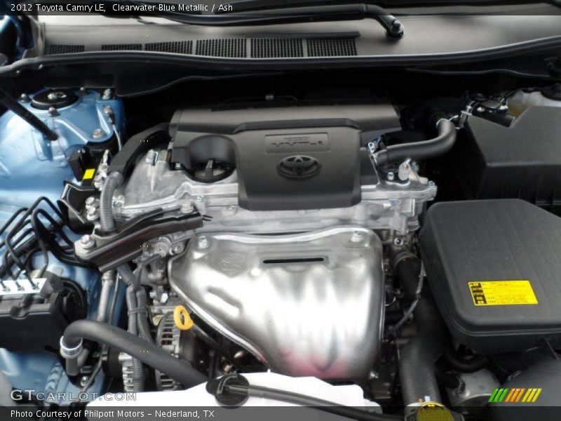  2012 Camry LE Engine - 2.5 Liter DOHC 16-Valve Dual VVT-i 4 Cylinder