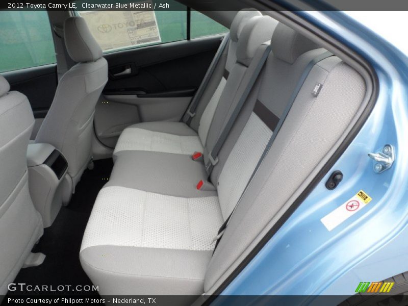  2012 Camry LE Ash Interior