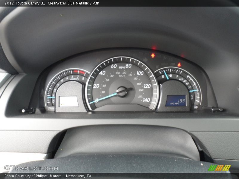  2012 Camry LE LE Gauges