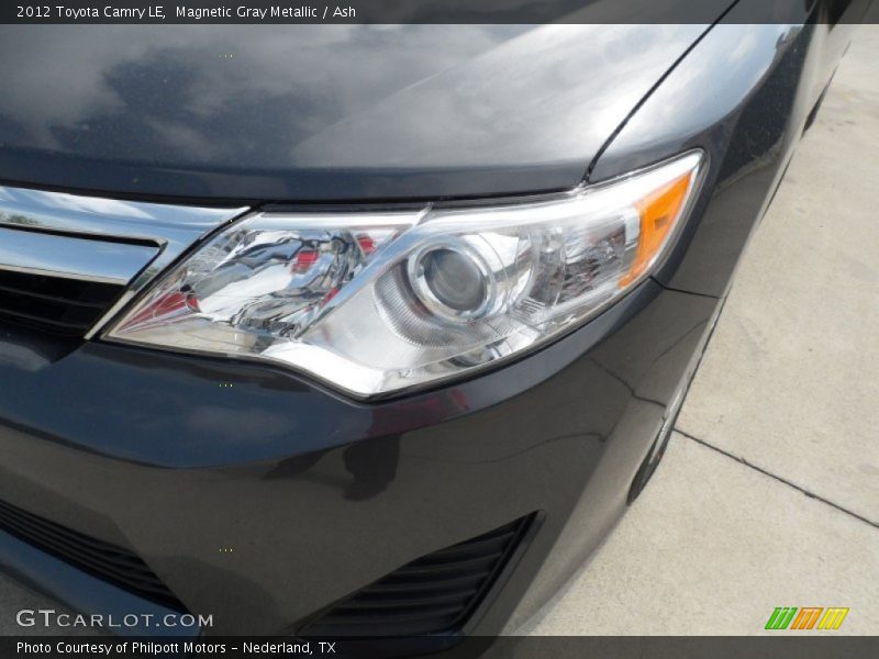 Magnetic Gray Metallic / Ash 2012 Toyota Camry LE